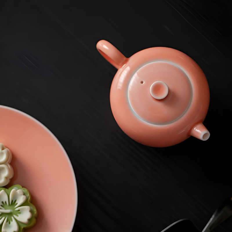 Feine Porzellan Teekanne