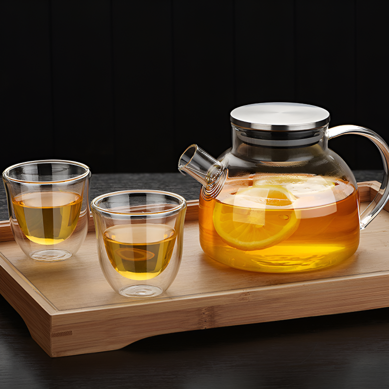 Feines Teeglas