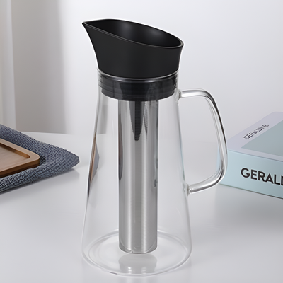 Filter Teekanne Eistee Edelstahl