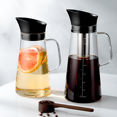 Filter Teekanne Eistee Edelstahl