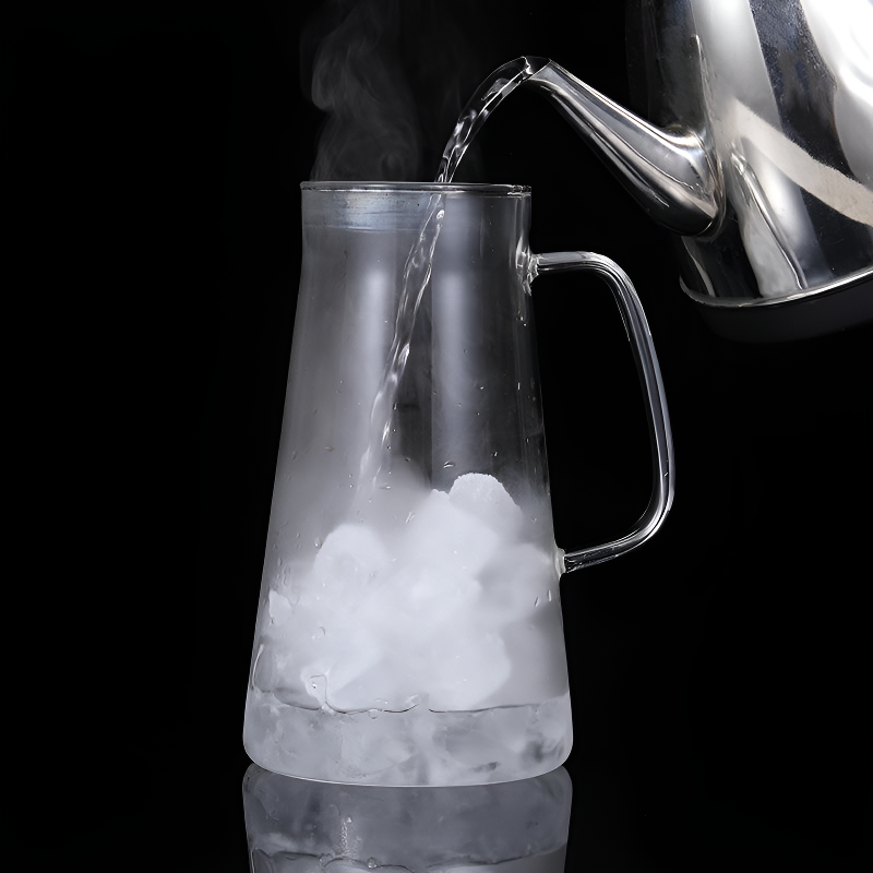 Filter Teekanne Eistee Edelstahl