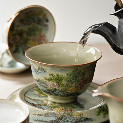 Gaiwan antiker Stil