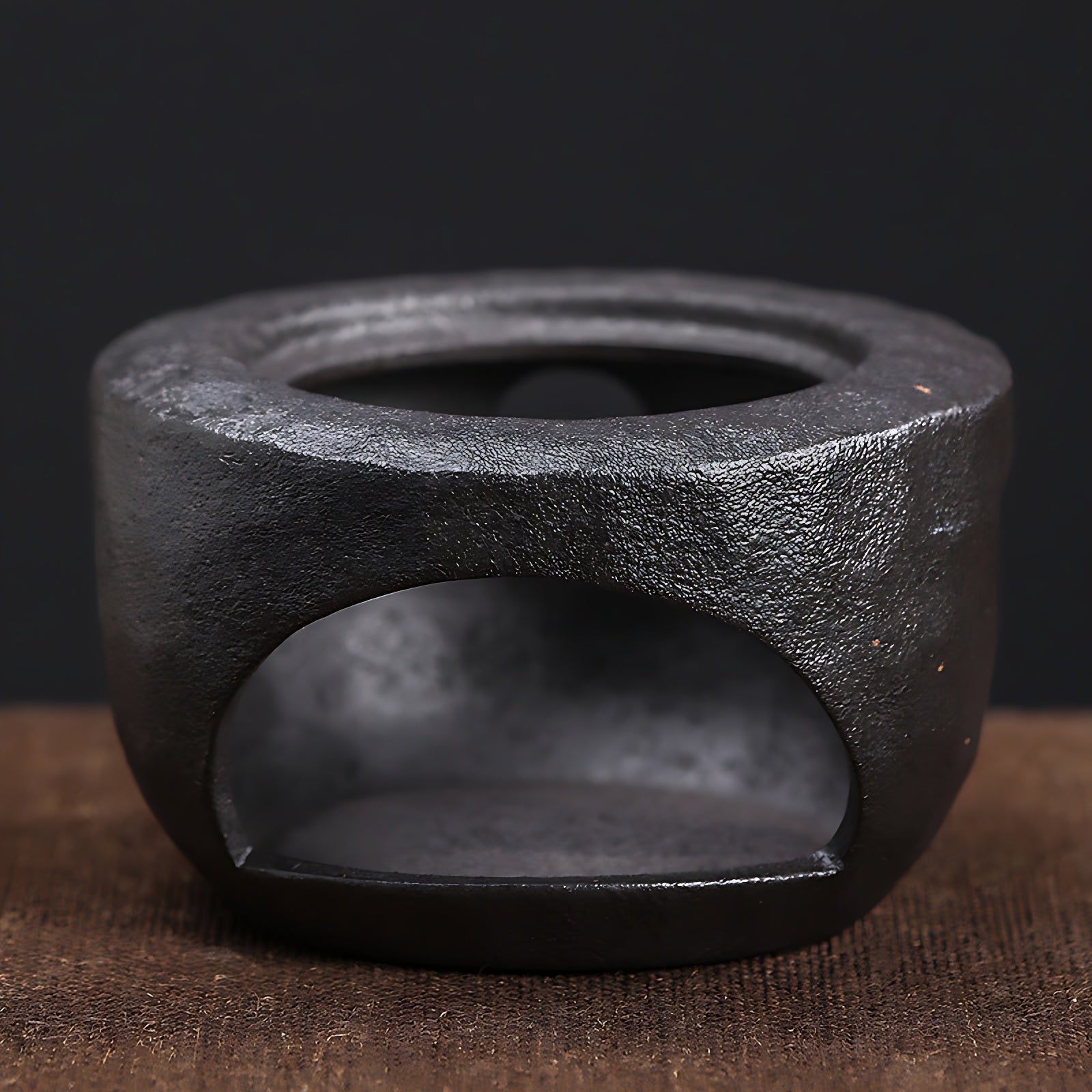 Getöpferte Teekanne Mit Stövchen