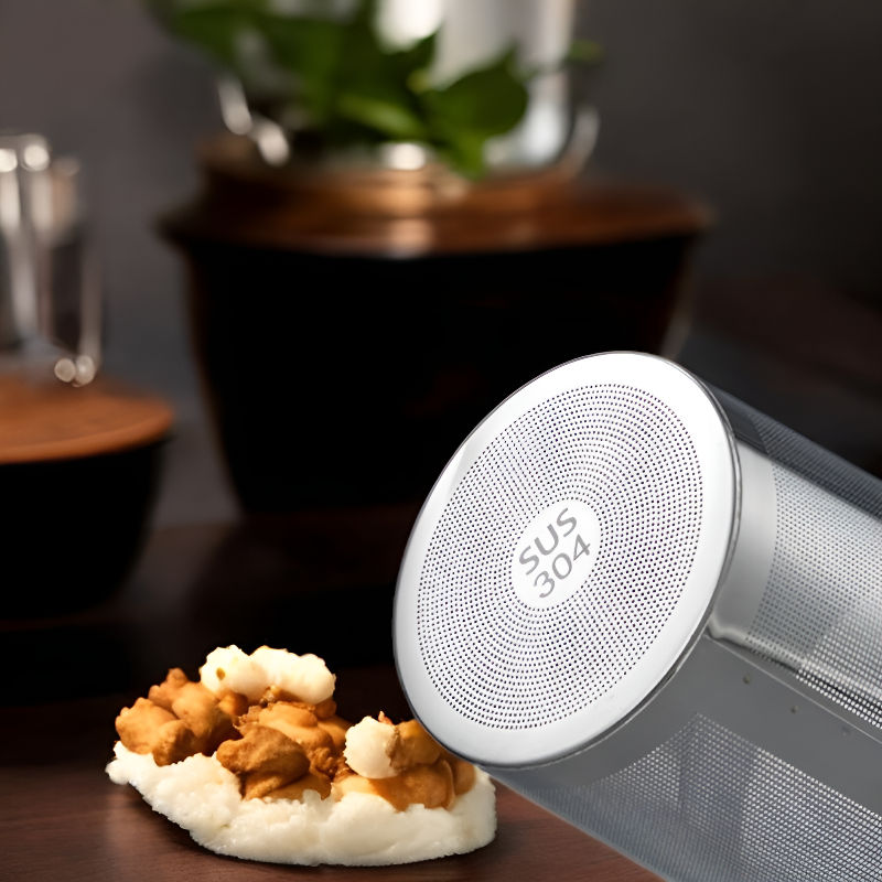 Glas Becher mit Filter