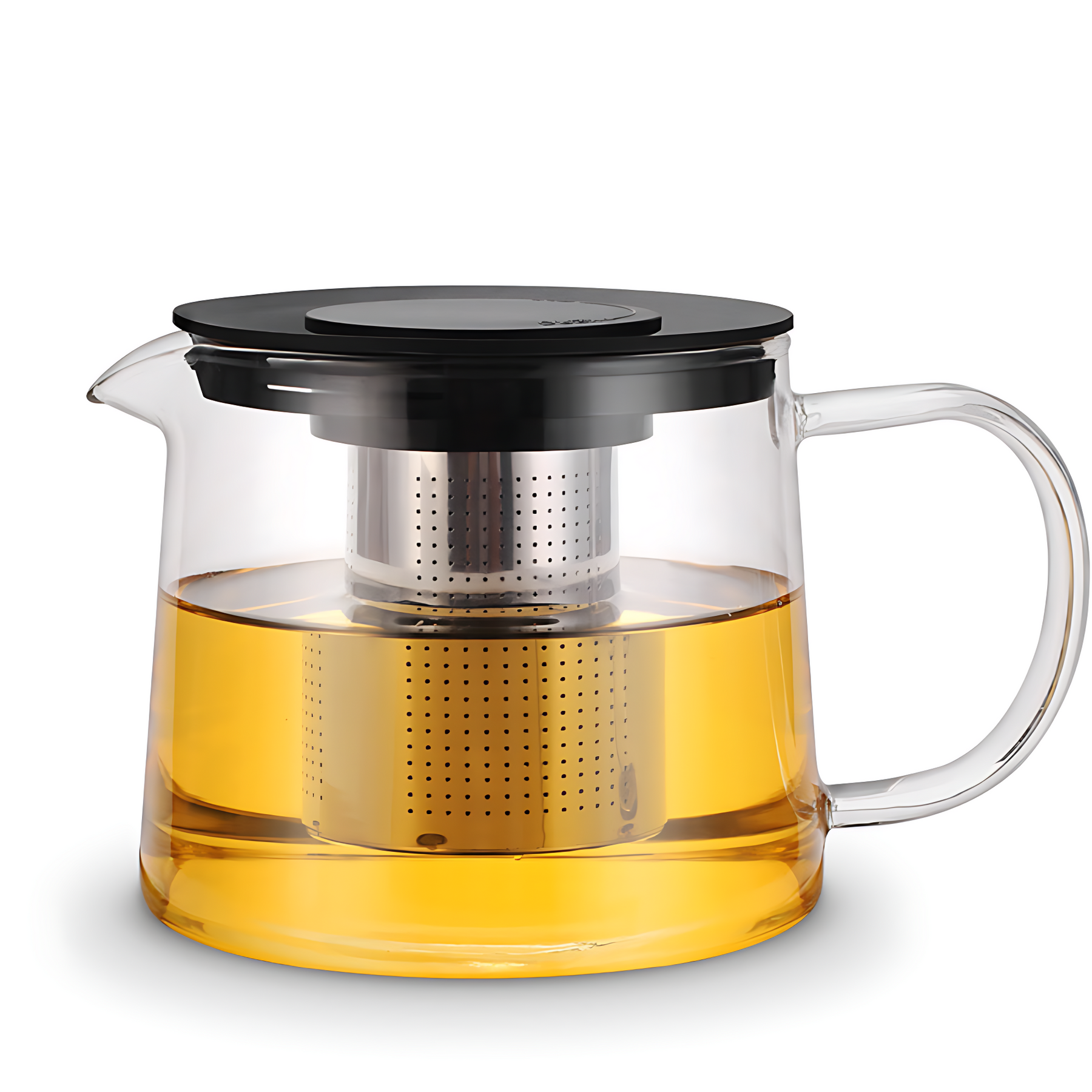 Vegena Keramik-Teekanne 500ml Mit Edelstahlsieb - Porzellan Kanne Mit Feinmaschigem Filter