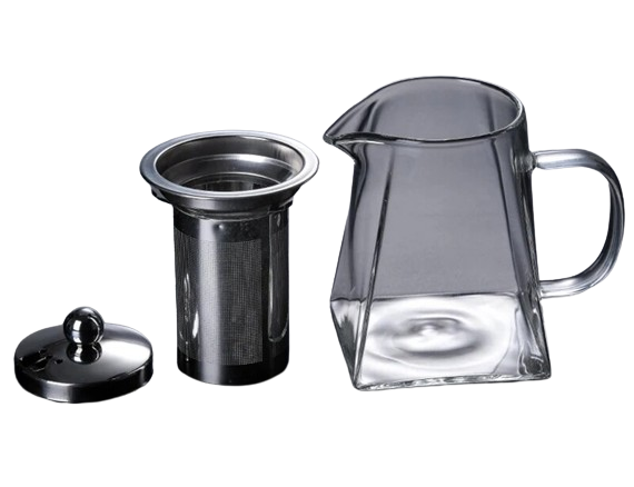 Glas Teekanne Mit Filter