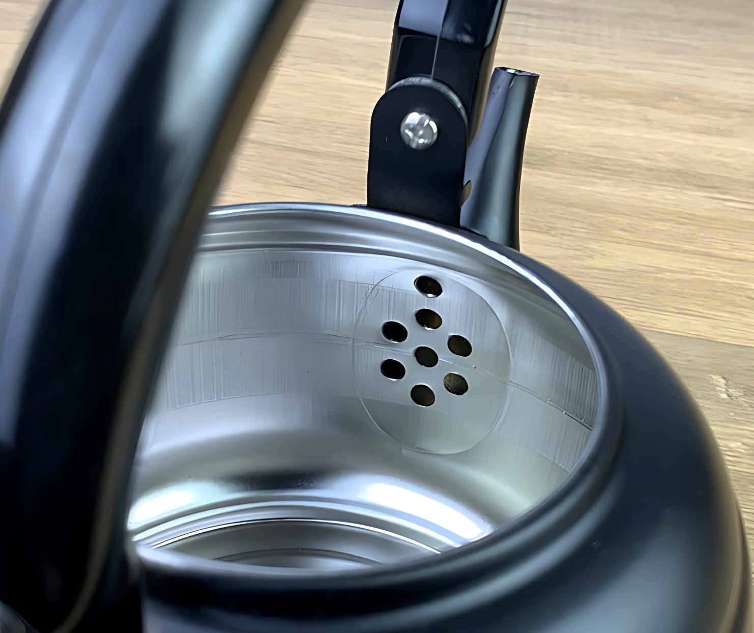 Grosse Teekanne Edelstahl