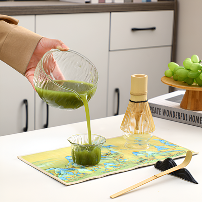 Grüner Matcha Tee Set