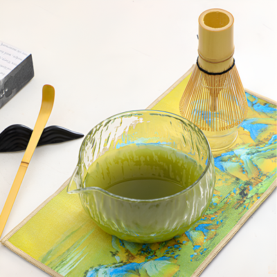 Grüner Matcha Tee Set