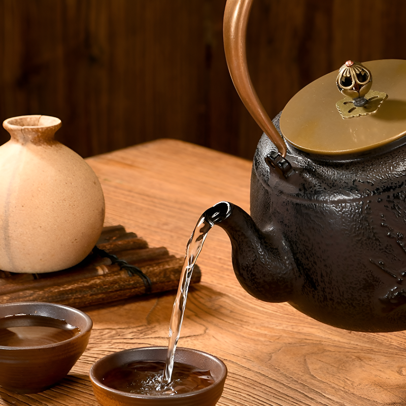 Gusseisen Teekanne 1,5l