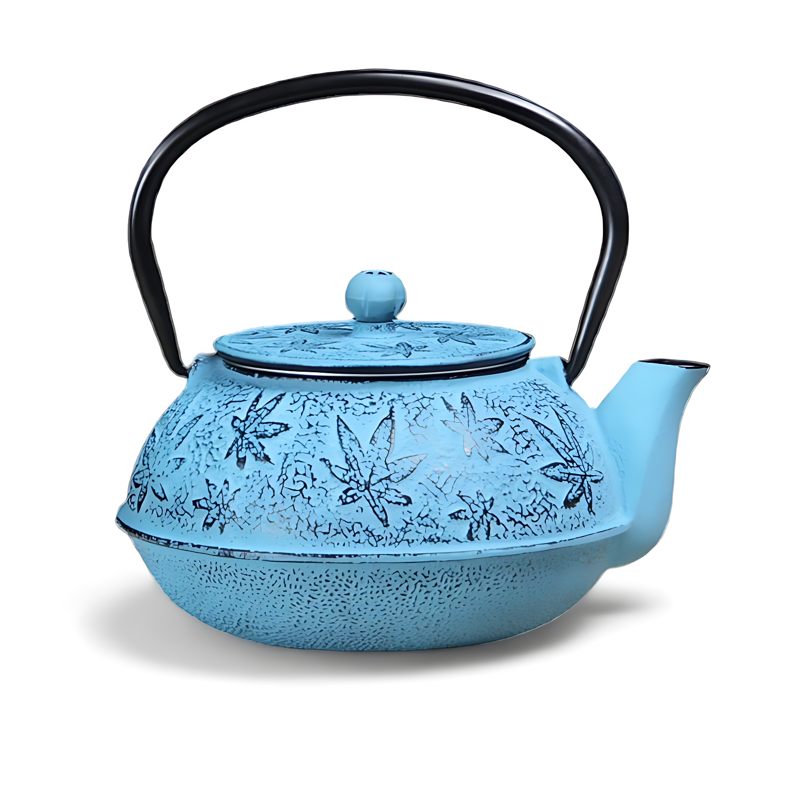 Gusseisen teekanne blau
