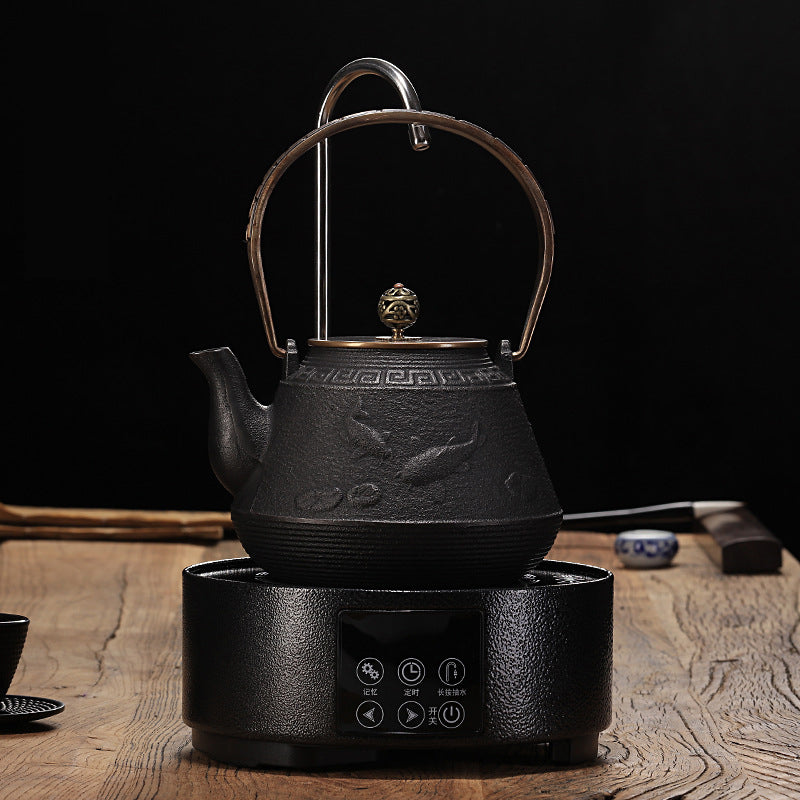 Gusseisen teekanne grüner tee