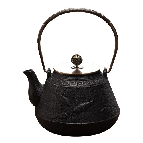 Gusseisen teekanne grüner tee