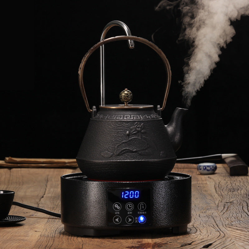 Gusseisen teekanne grüner tee