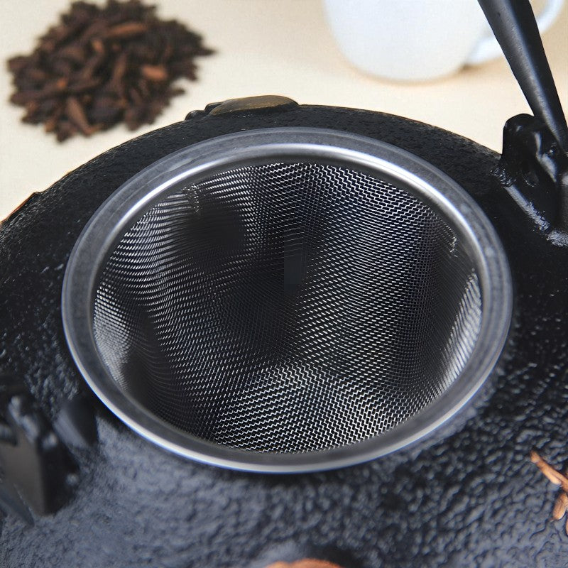 Gusseisen Teekanne Lotus