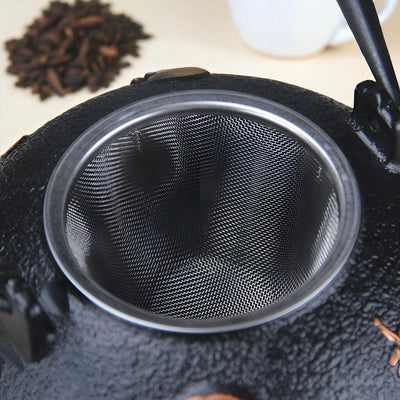 Gusseisen Teekanne Lotus