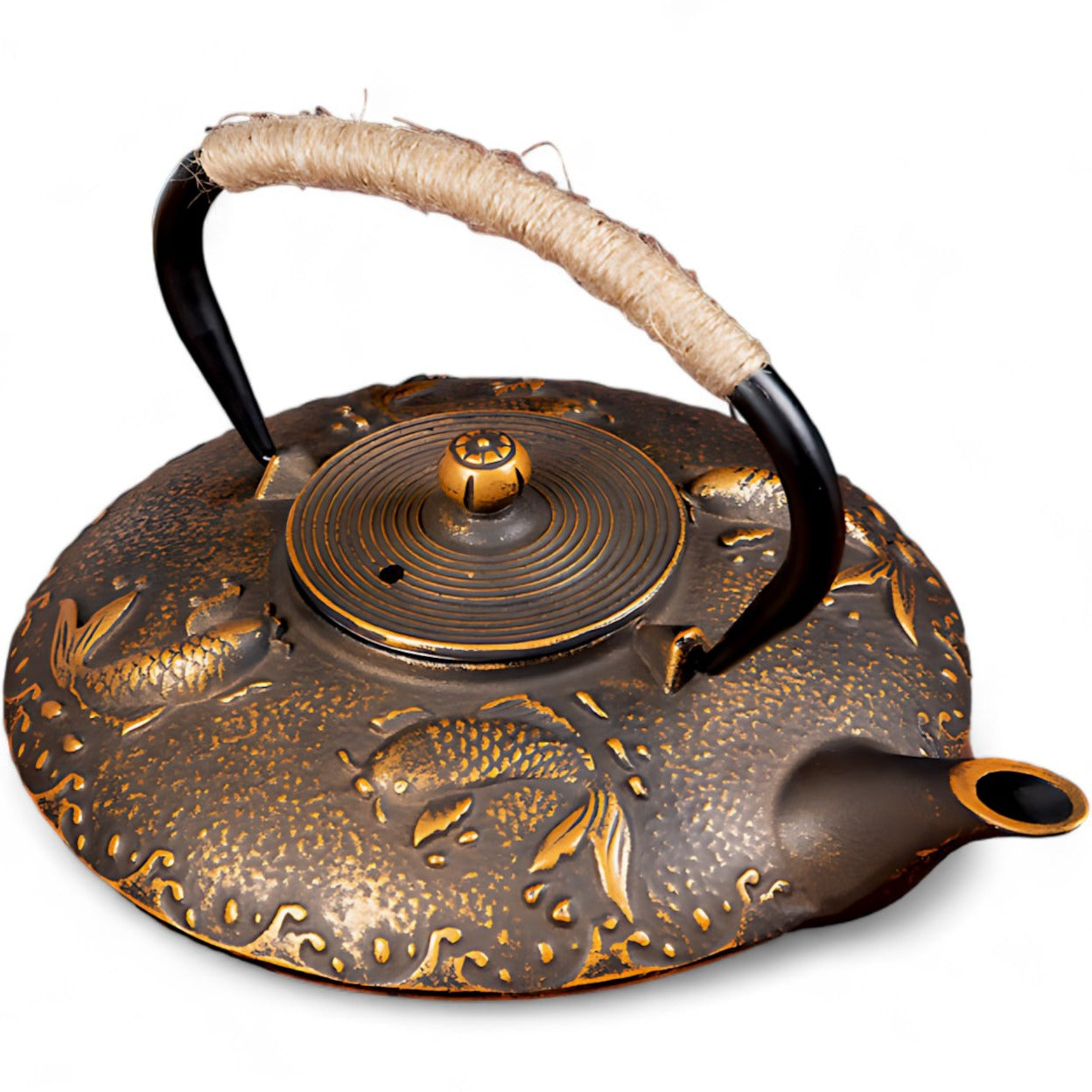 Gusseisen teekanne rost