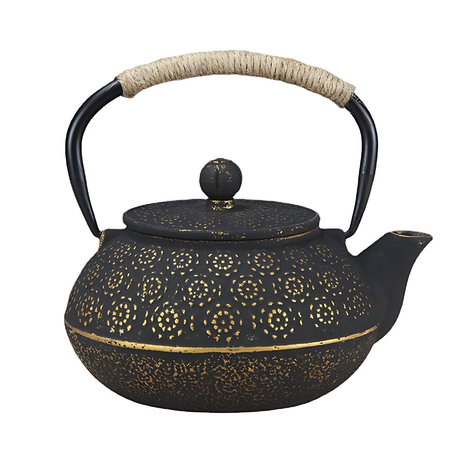 Gußeiserne Teekanne