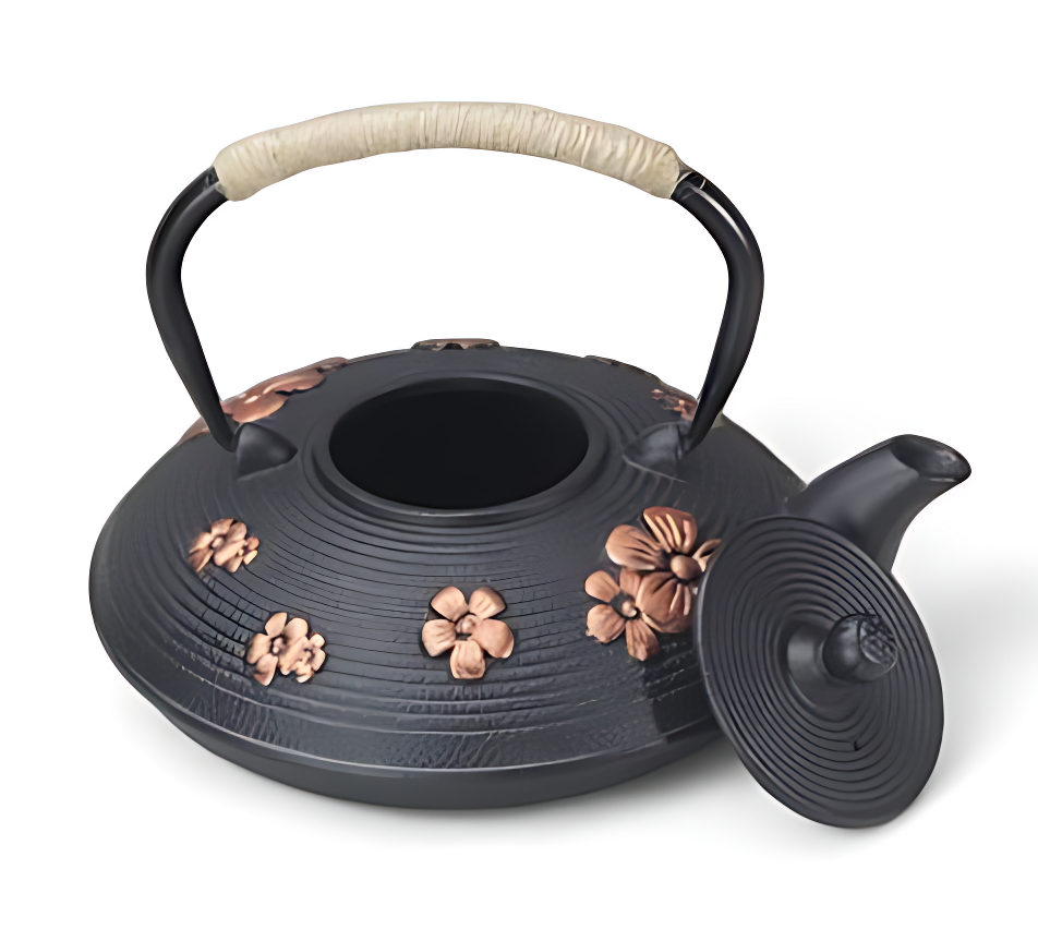 Gusseiserne Teekannen