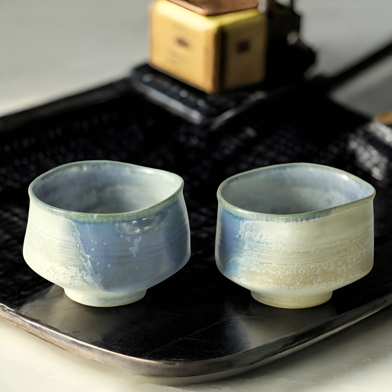 Handgefertigte Chawan Wabi-sabi