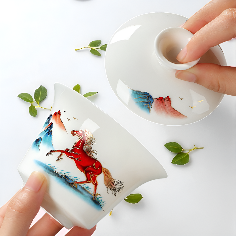 Handgefertigter Gaiwan