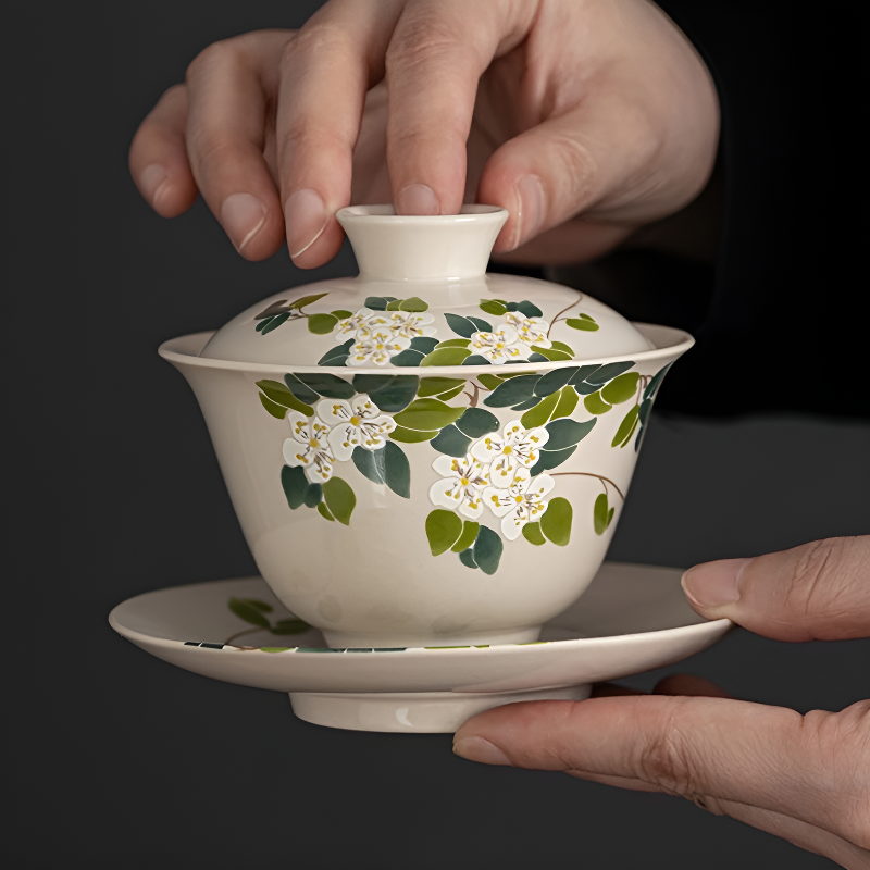 Handgefertigter Keramik Gaiwan