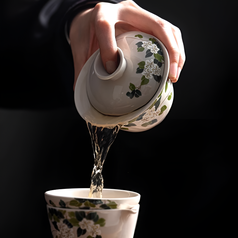 Handgefertigter Keramik Gaiwan