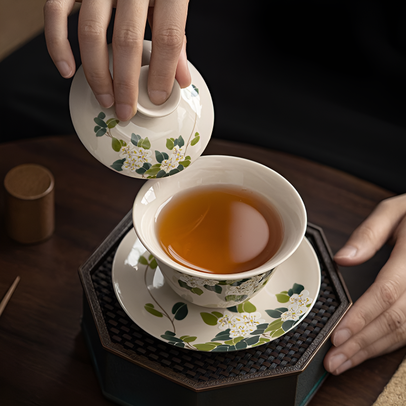 Handgefertigter Keramik Gaiwan