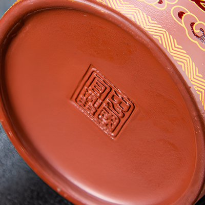 Handgefertigter Teebecher mit Sieb