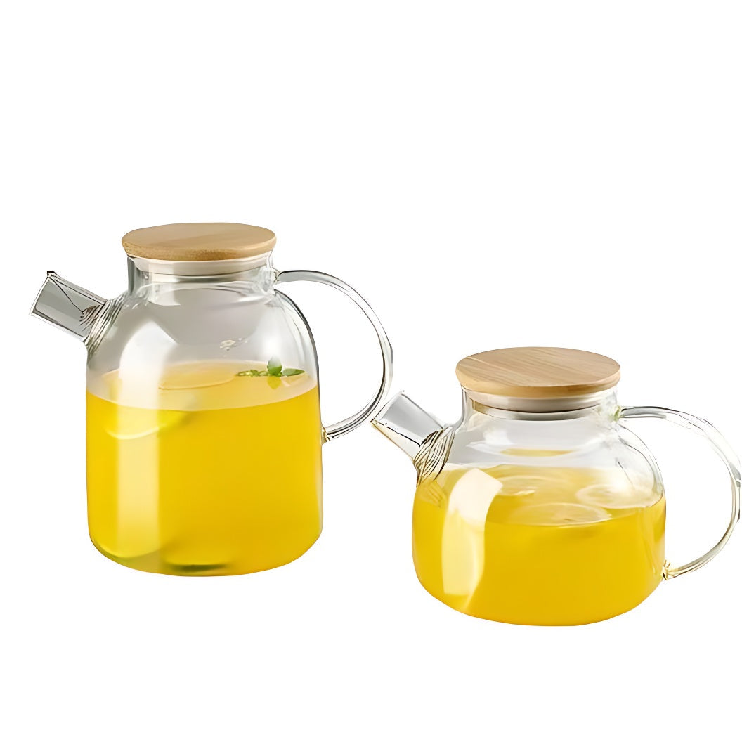 Hitzebeständige Glas Teekanne