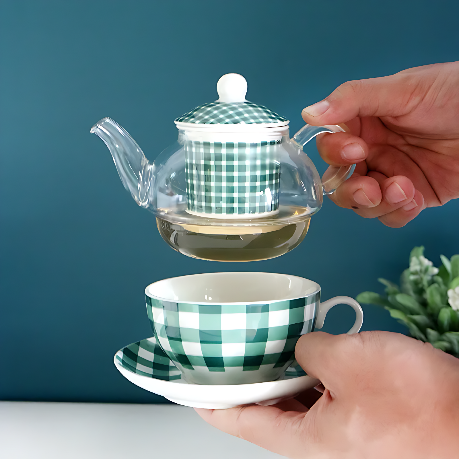 Ideal Home Range Teekanne Mit Tasse