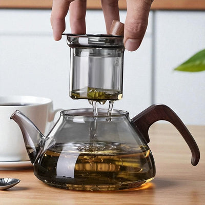 Japanische Glas Teekanne