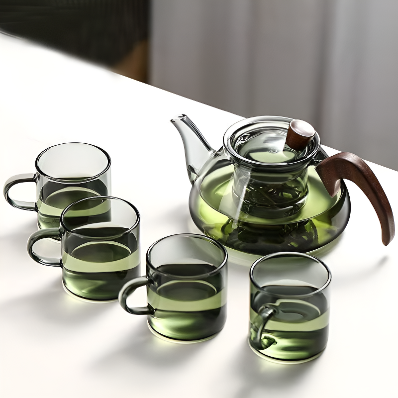 Japanische Glas Teekanne