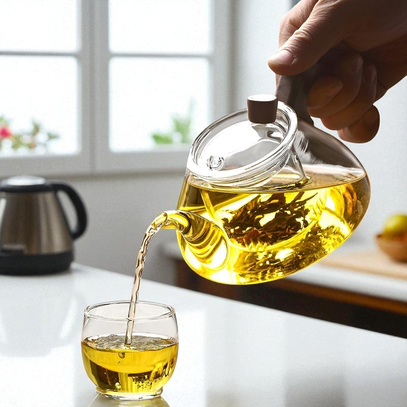 Japanische Glas Teekanne