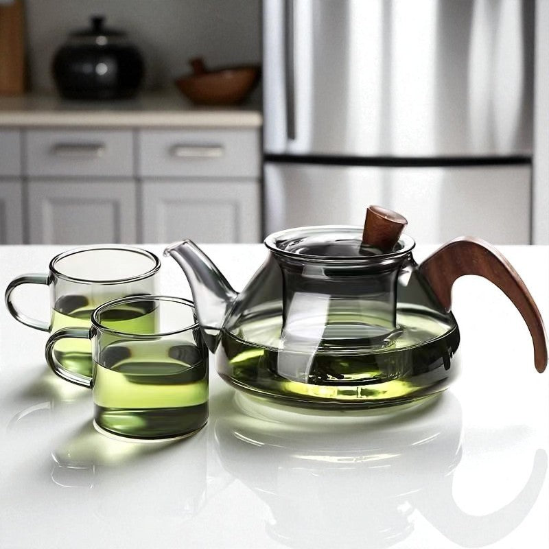 Japanische Glas Teekanne