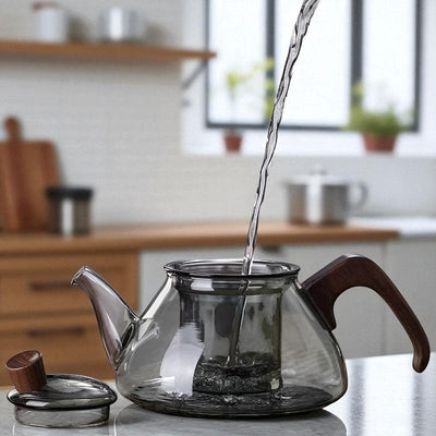 Japanische Glas Teekanne