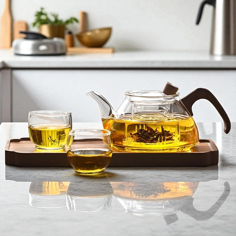 Japanische Glas Teekanne