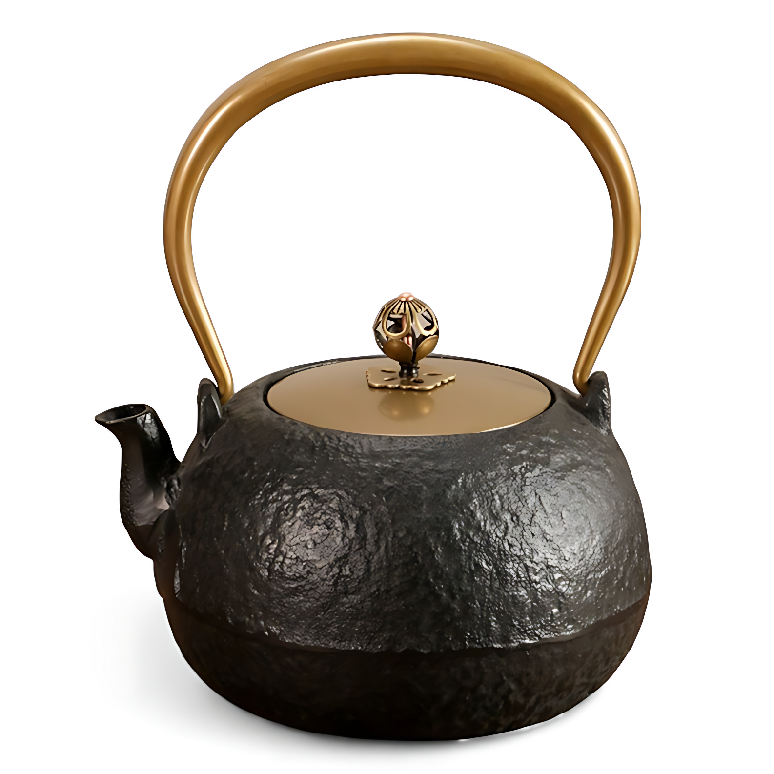Japanische gusseisen teekanne