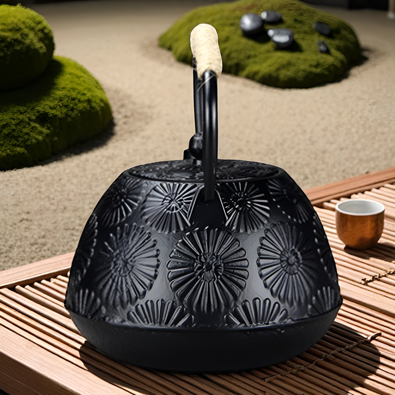 Japanische Gusseisen Teekanne Wasserkocher