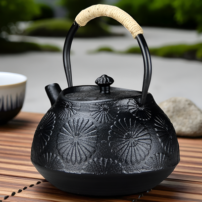 Japanische Gusseisen Teekanne Wasserkocher
