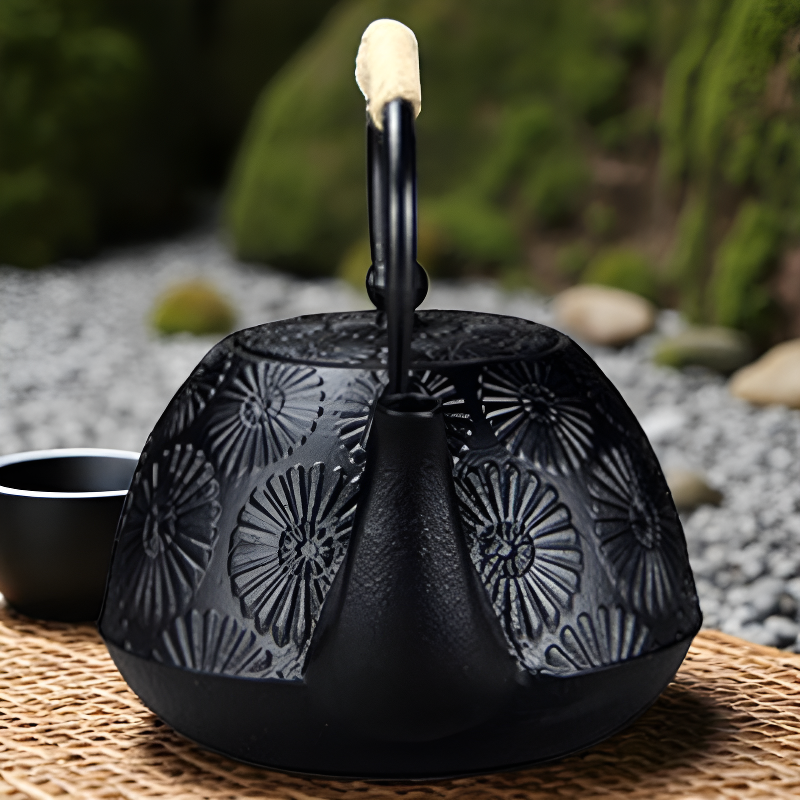 Japanische Gusseisen Teekanne Wasserkocher