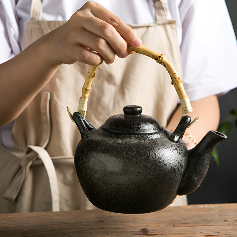 Japanische Keramik Teekanne