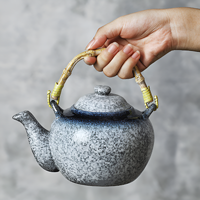 Japanische Keramik Teekanne