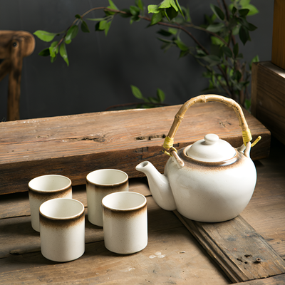 Japanische Keramik Teekanne