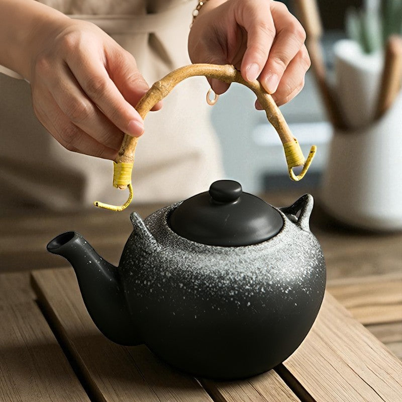 Japanische Keramik Teekanne