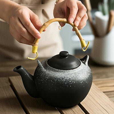 Japanische Keramik Teekanne