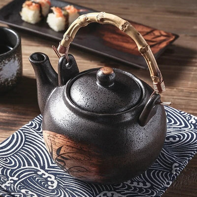 Japanische Keramik-Teekanne