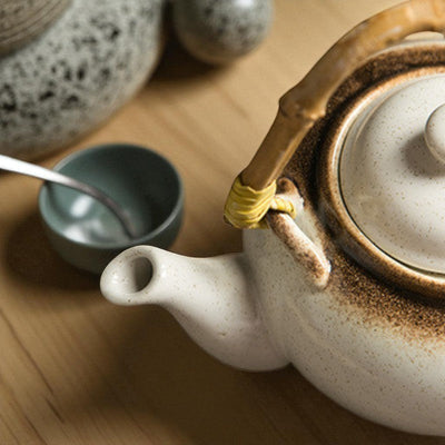 Japanische Keramik Teekanne