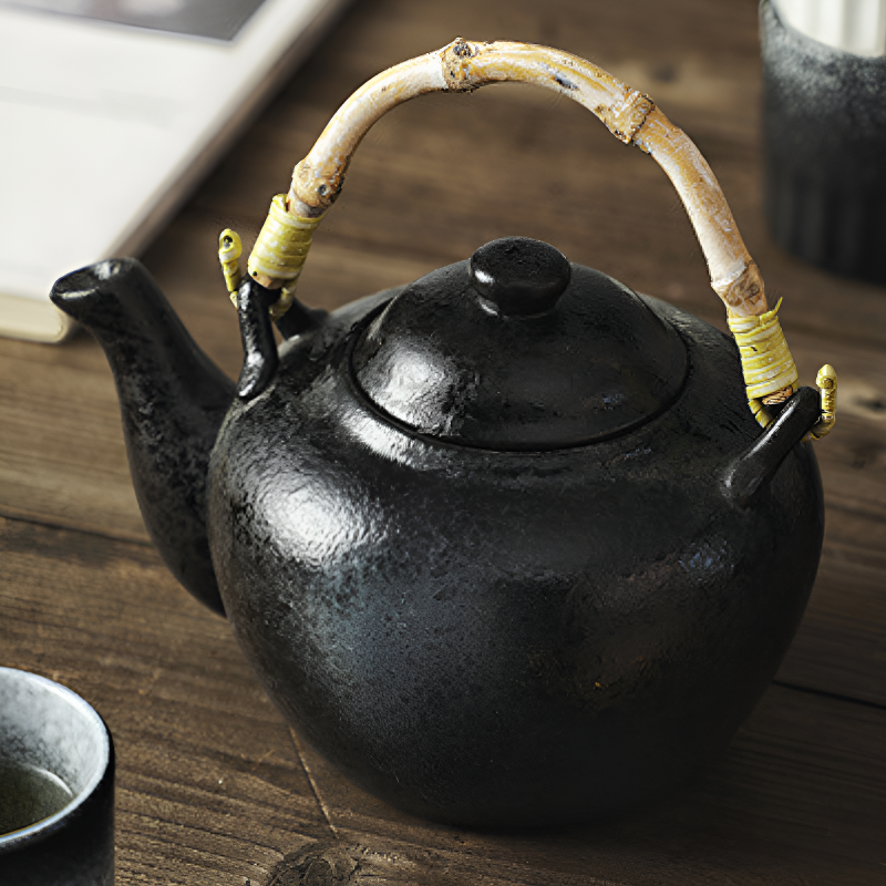 Japanische Keramik Teekanne