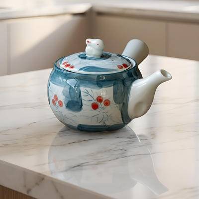 Japanische Porzellan-Teekanne